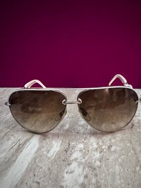 Gucci Aviator Sunglasses with Brown Gradient Lenses - Women’s Accessories